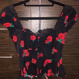 Zara rose top. Never worn. Tags on.